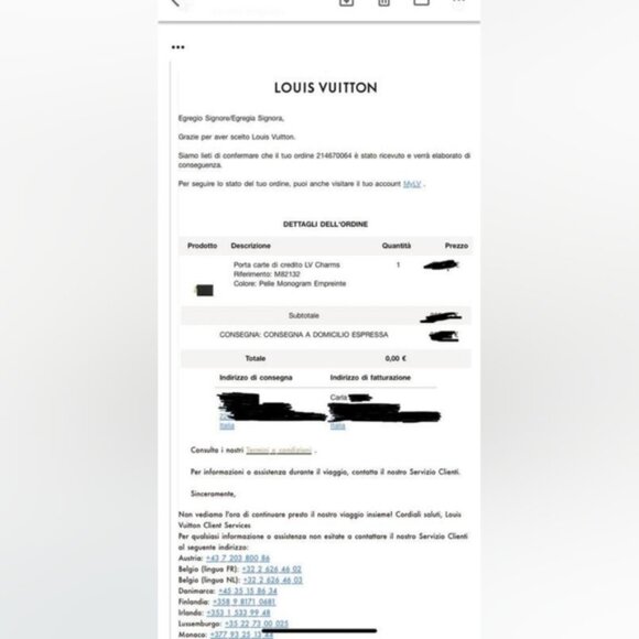 Louis Vuitton Charms Card Holder - Picture 8 of 8